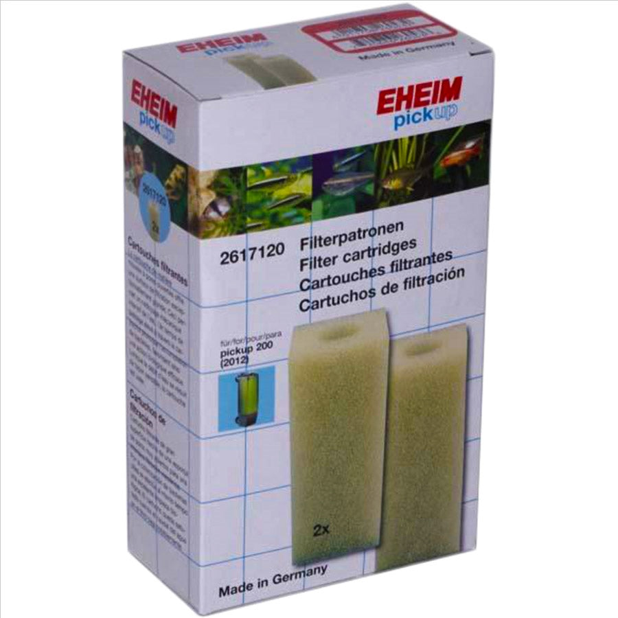 Eheim Pick Up 200 (2012) 2 x Foam Cartridge Replacements