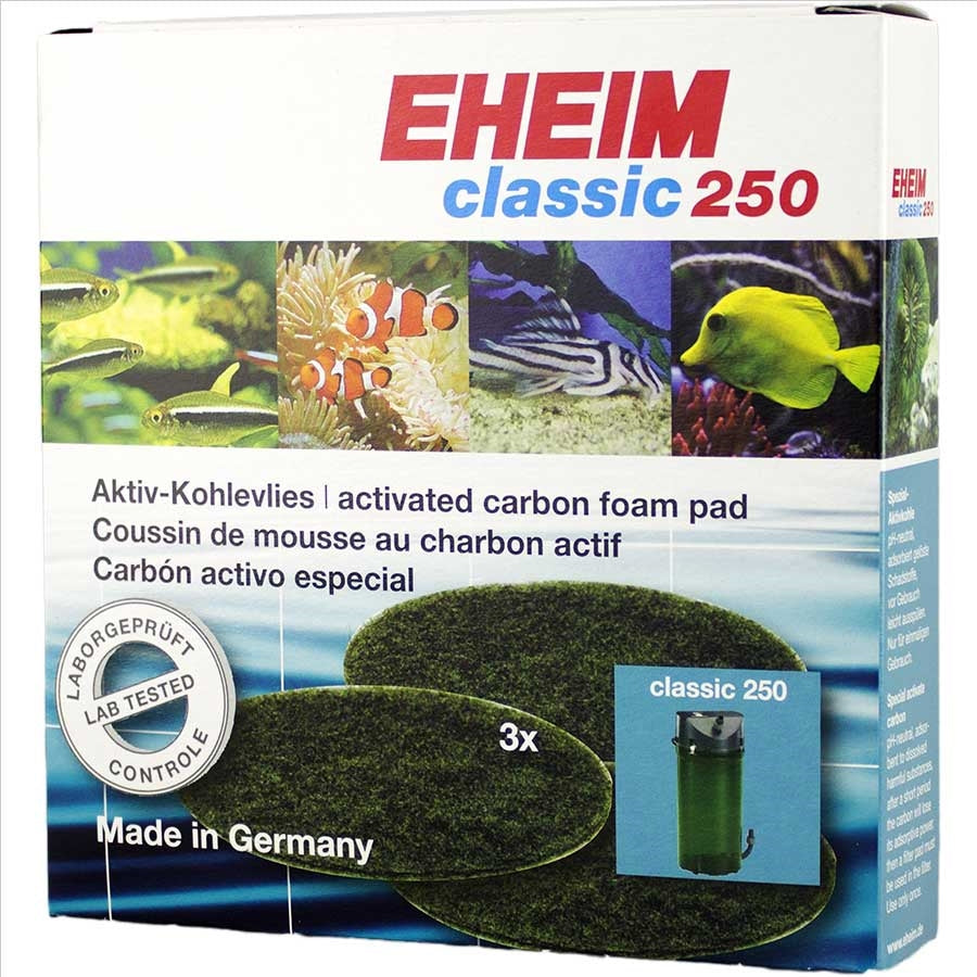 Eheim Classic 250 - 2213 Carbon Pad Pack of 3