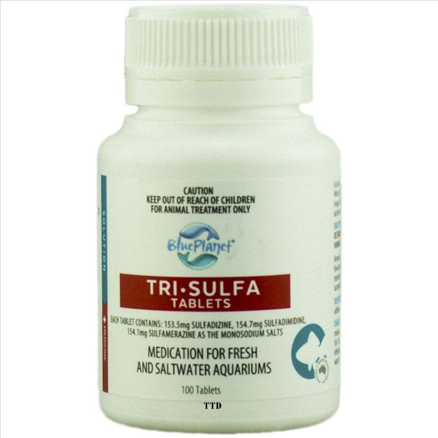 Blue Planet Tri Sulfa 100 Tablets