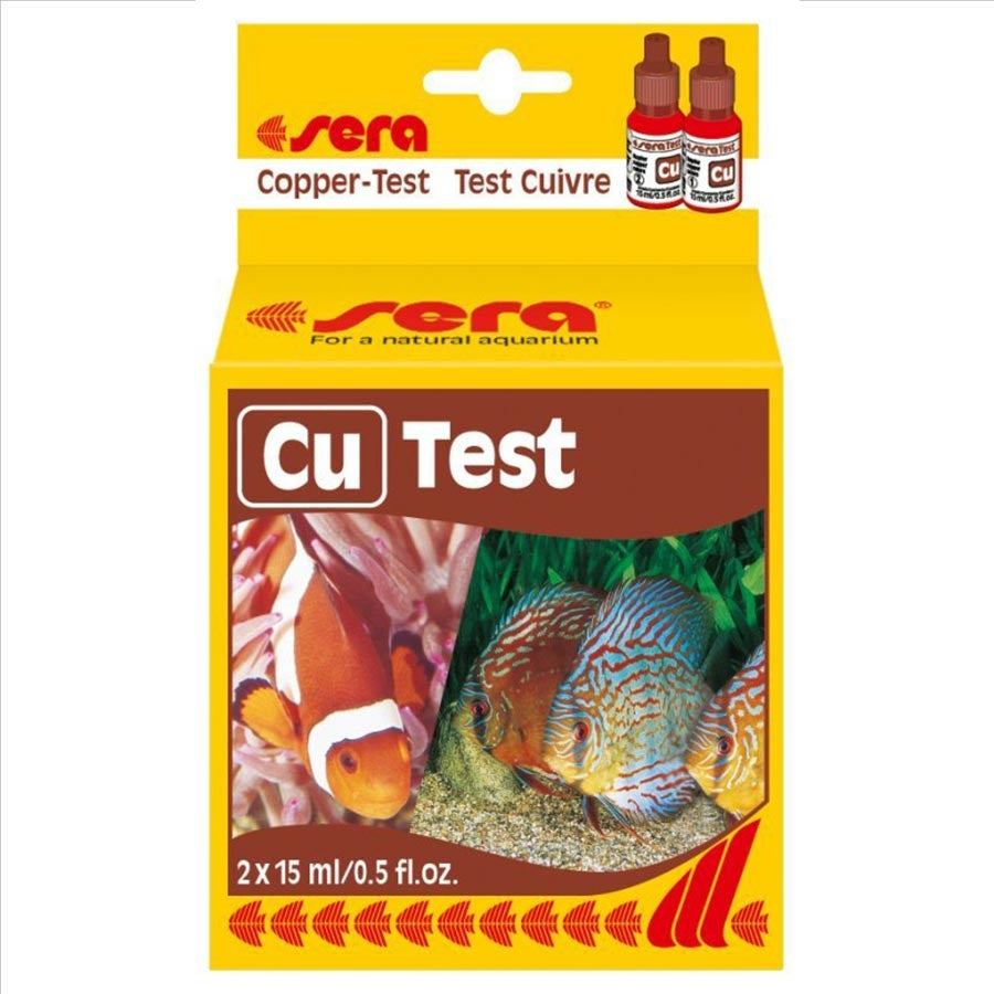 Sera Cu Copper Test Kit - Monitoring Copper Levels in Water