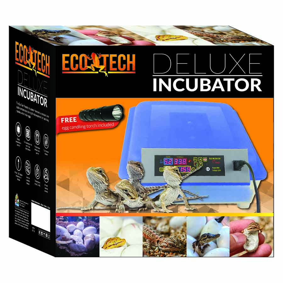 Eco Tech Reptile Egg Incubator - Free Egg Torch