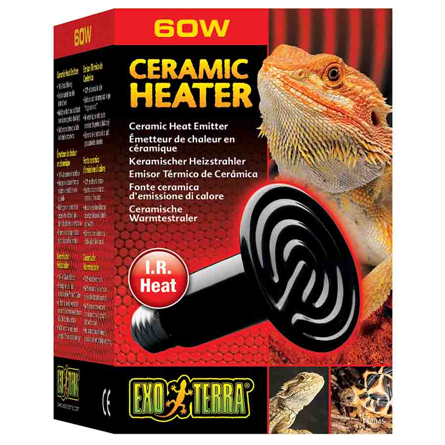Exo Terra Ceramic Heat Emitter 60w - PT2045