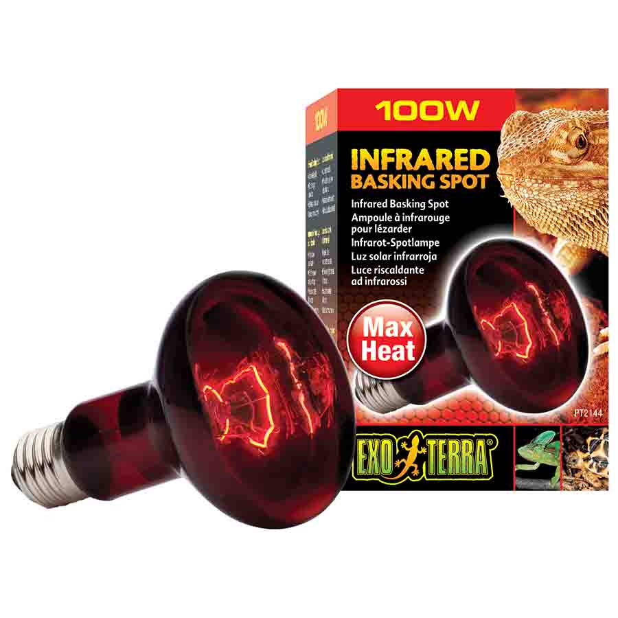 Exo Terra Heat Glo Infrared Heat Lamp 100w - PT2144