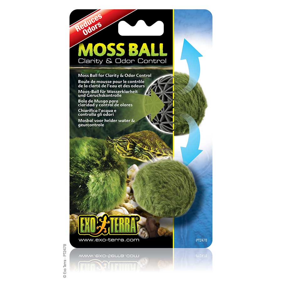 Exo Terra Moss Ball - Treats 30-60 ltrs Terrariums