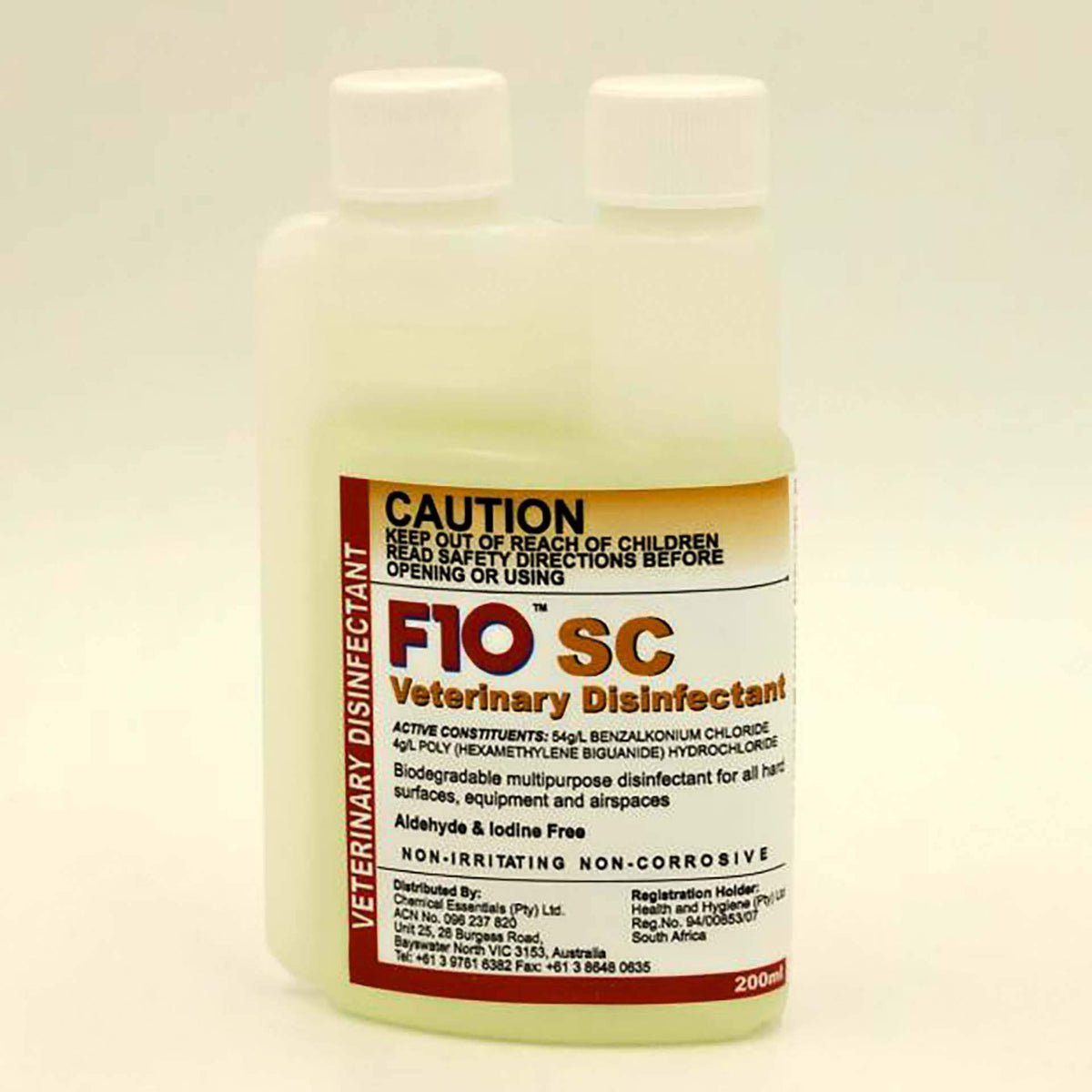 Chemical Essentials F10SC Veterinary Disinfectant 200ml