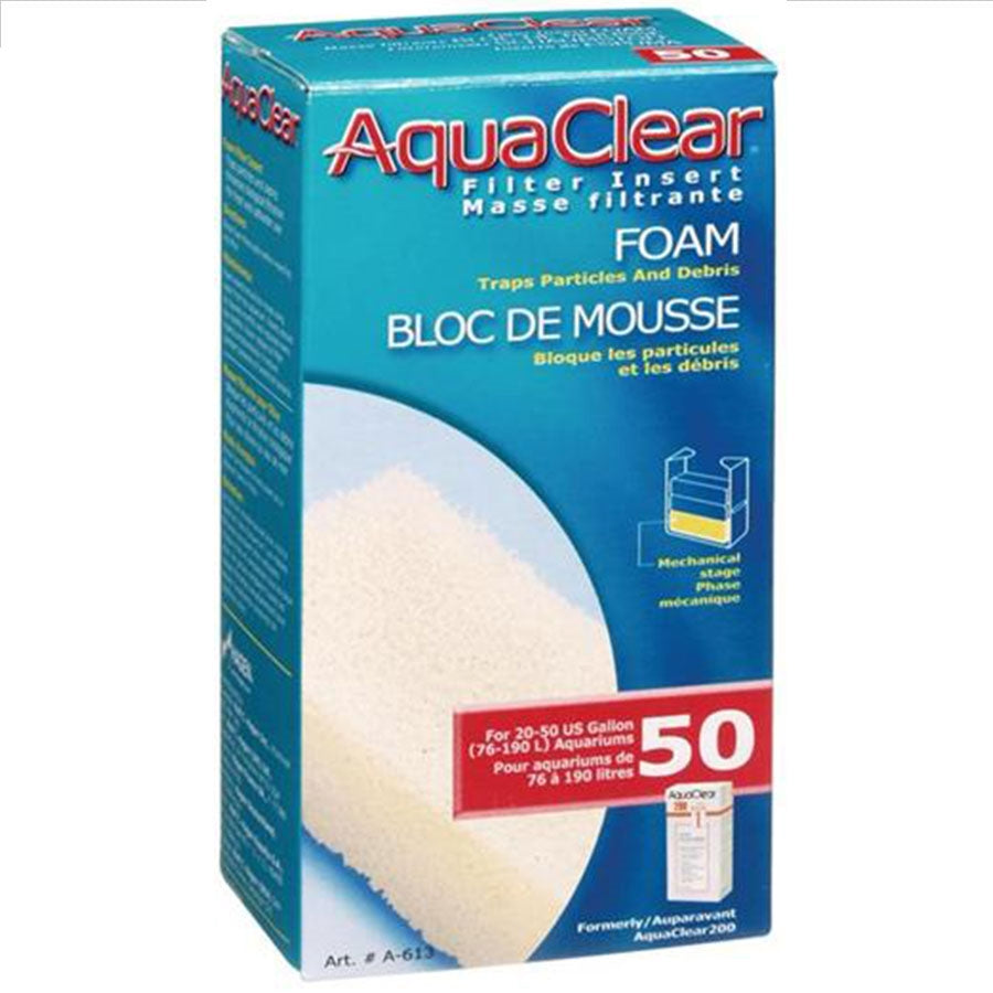 AquaClear 50 Replacement Foam Sponge Block