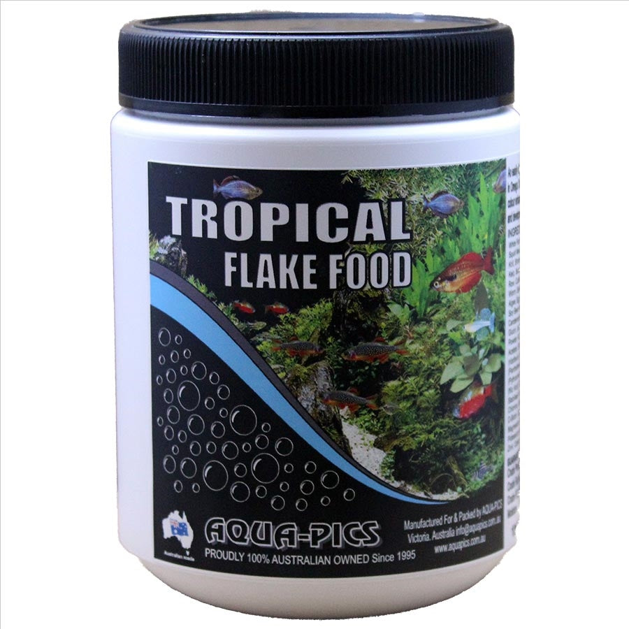 Aqua-Pics Tropical Flake Food 200g