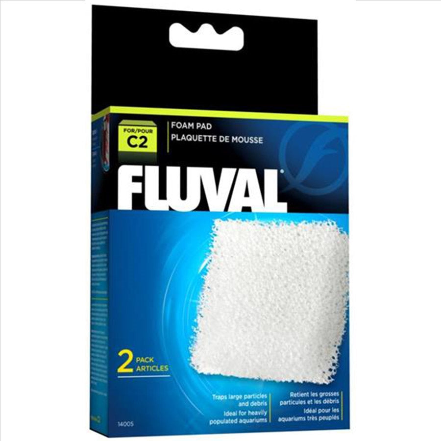 Fluval C2 Hang On Power Foam Pad Pack of 2