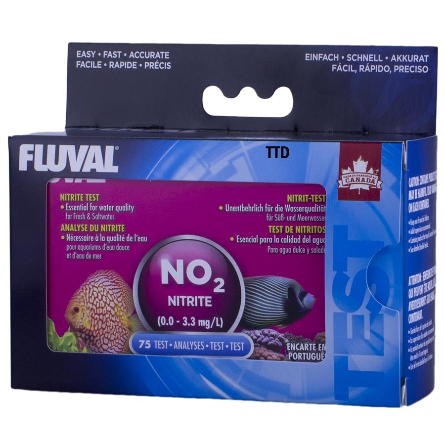 Fluval Nitrite Test Kit 75 tests Range 0.0 3.3mg L The Tech Den
