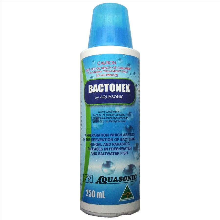 Aquasonic Bactonex 250ml Bacterial Treatment - Australian Made