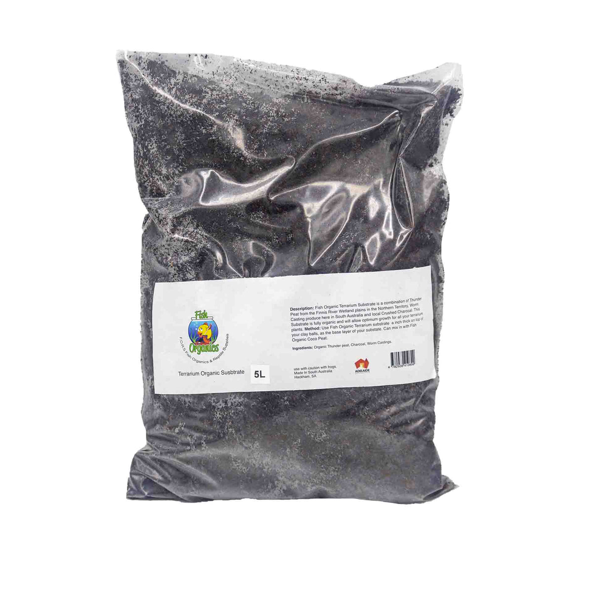 Fish Organics Organic Terrarium Substrate 5L