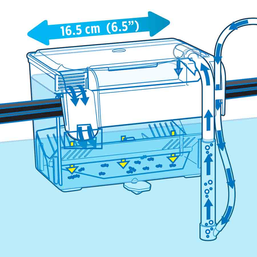 Fluval Multi-Chamber Small Holding Breeding Box - 16.5cm