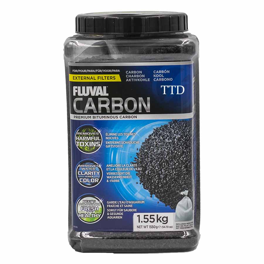 Fluval Active Carbon Media 1550g - Chemical Filtration