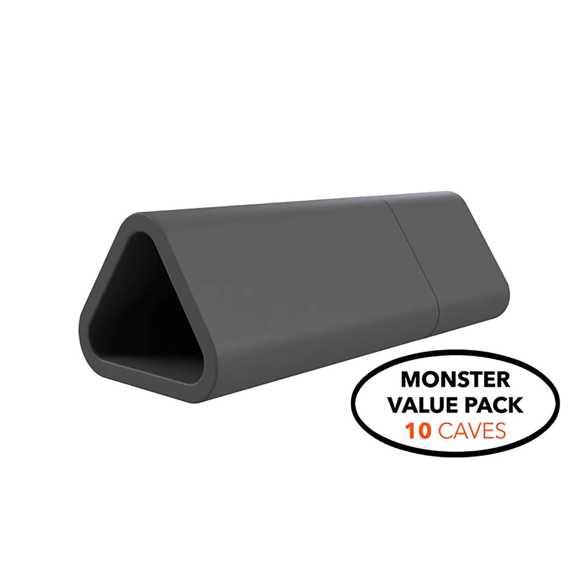 EzyCaves Grey Triangle 10 Pack
