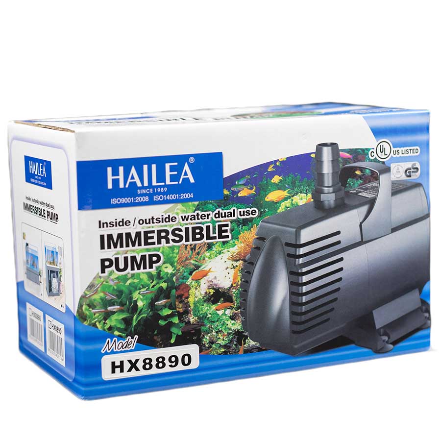 Hailea HX88 Series Dual Use Immersible Pump - 8000L/H