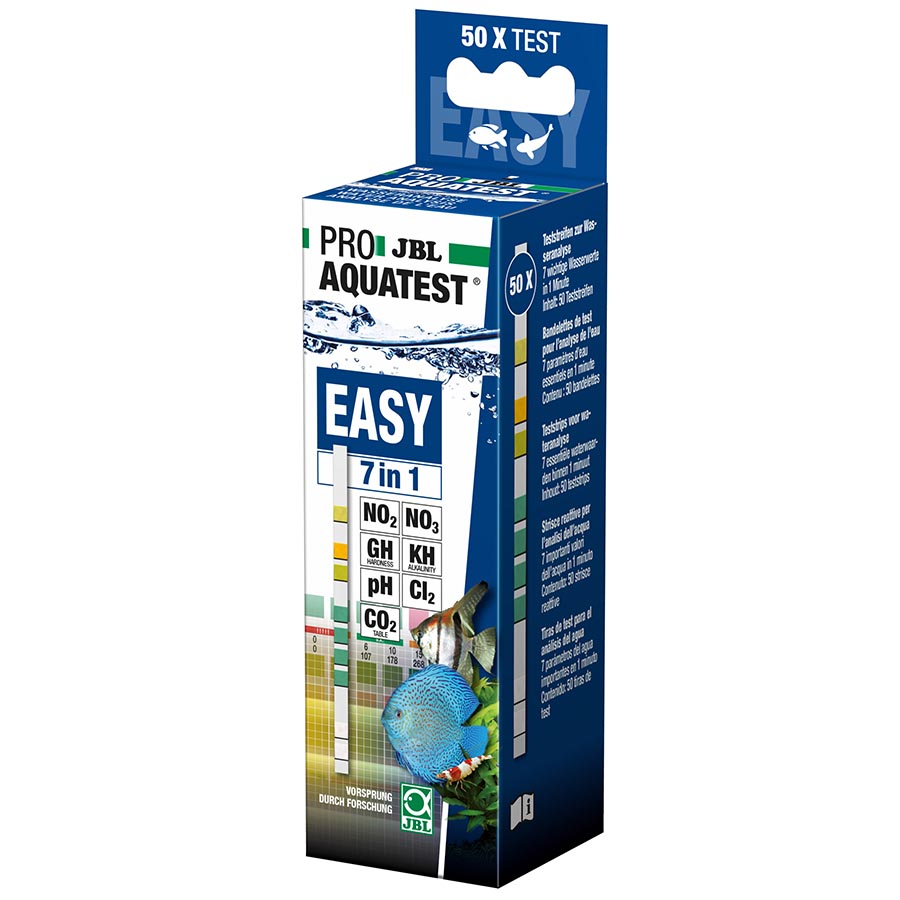 JBL Pro Aquatest Easy 7 in 1 Test Strips - 50 Strips