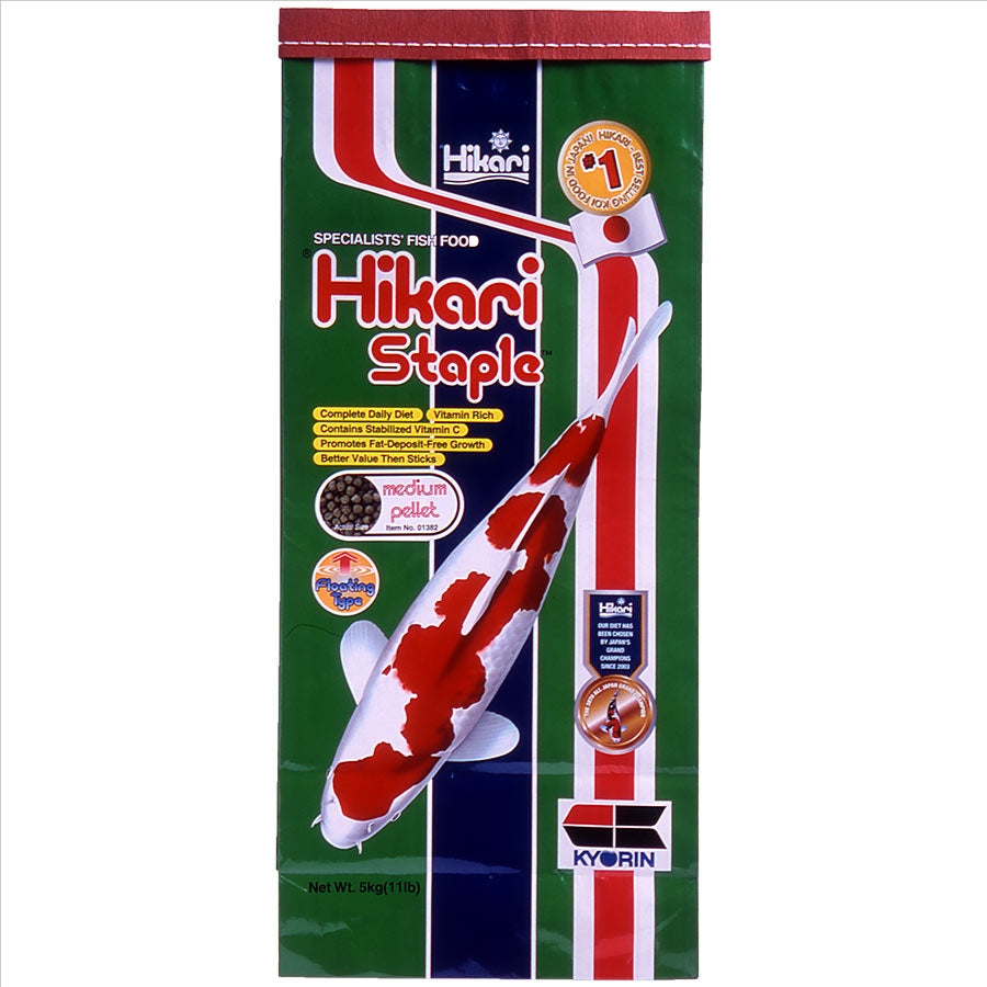 Hikari STAPLE Medium 5kg - Goldfish and Koi