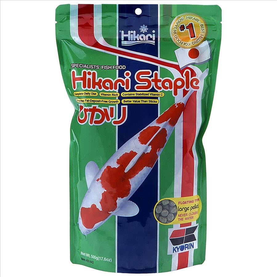 Hikari STAPLE LARGE 500G - Goldfish and Koi