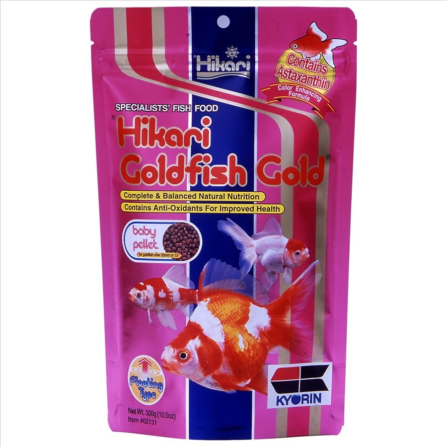 Hikari GOLDFISH GOLD BABY 300G - Goldfish and Koi