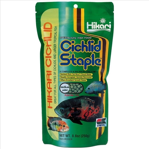 Hikari Cichlid Staple Medium Pellet 250g 5-5.5mm Pellet