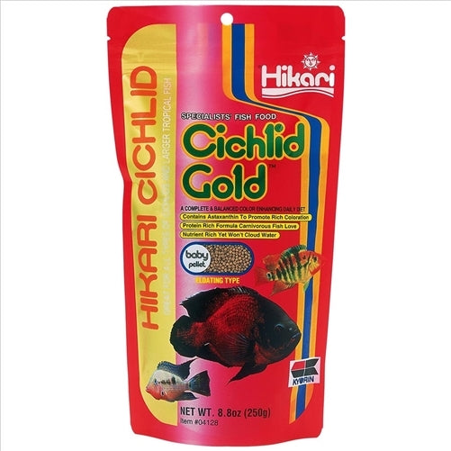 Hikari Cichlid Gold Baby Pellet 250g - 1.5-2mm pellet