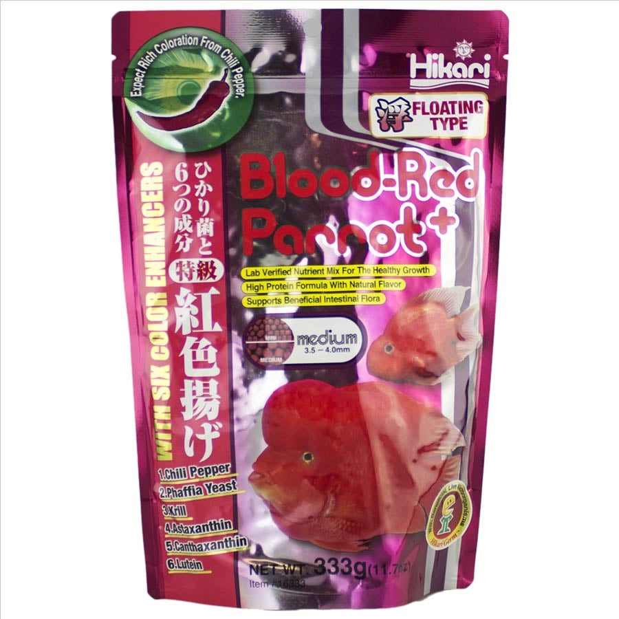 Hikari Blood Red Parrot Plus Medium 333g