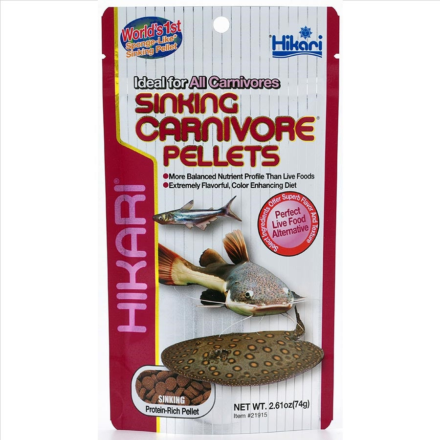 Hikari tropical sinking cheap carnivore pellets