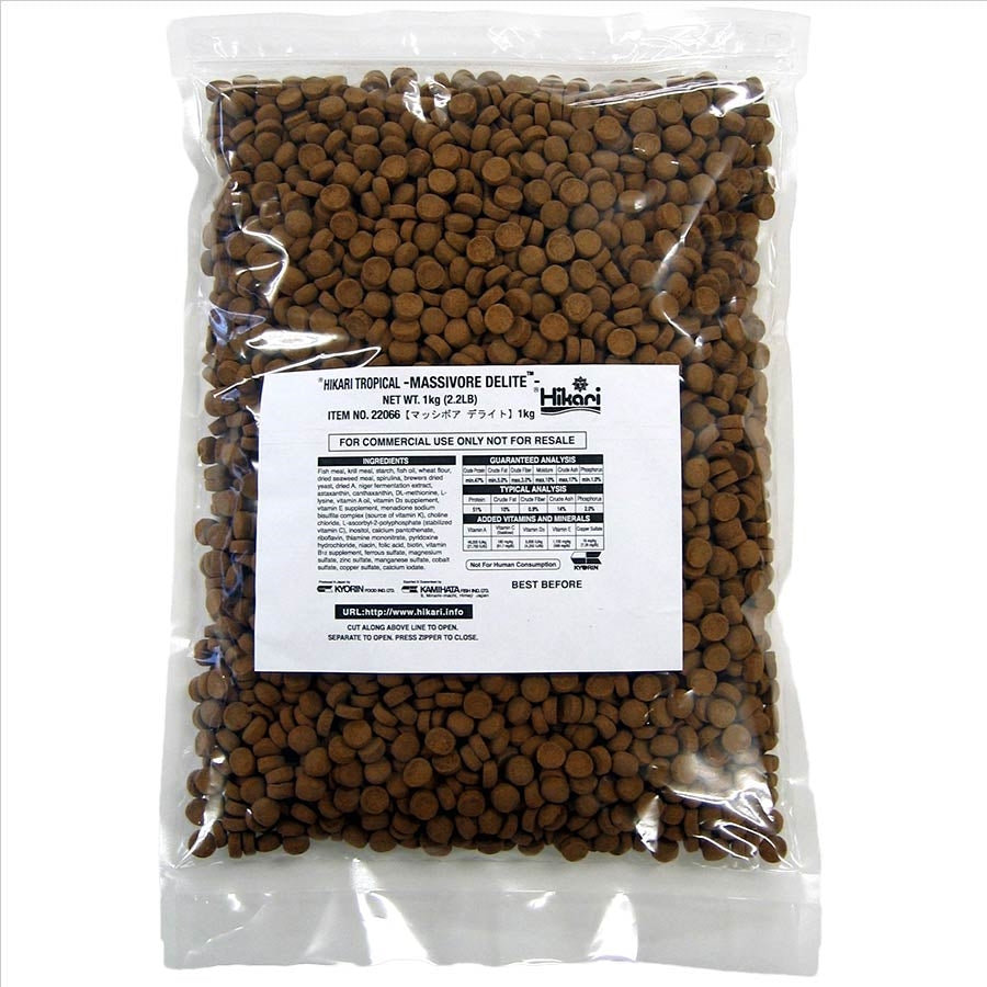 Hikari Massivore Delite Pellet 1Kg - 10mm Pellet