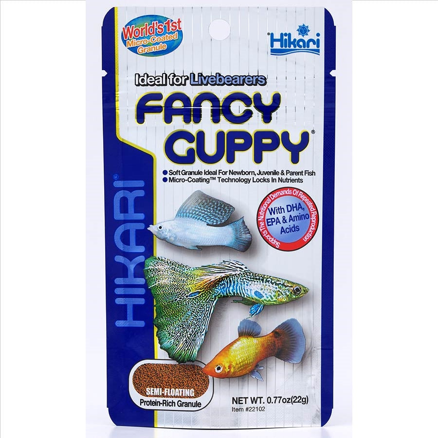 Hikari Fancy Guppy 22g Granule