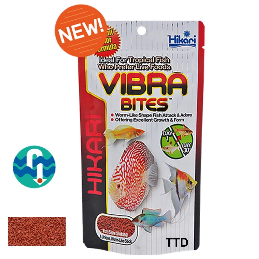 Hikari Vibra Bites 280g Sinking Pellet Fish Food