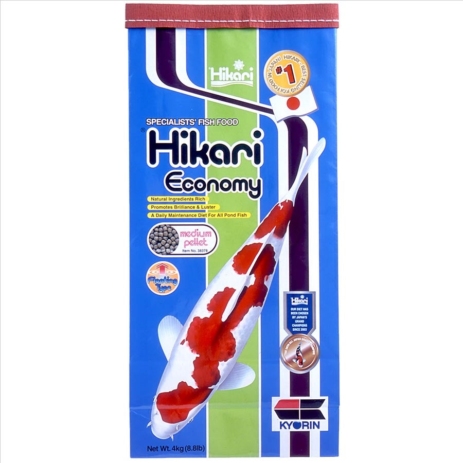 Hikari Economy Medium Pellet 4kg - Goldfish and Koi