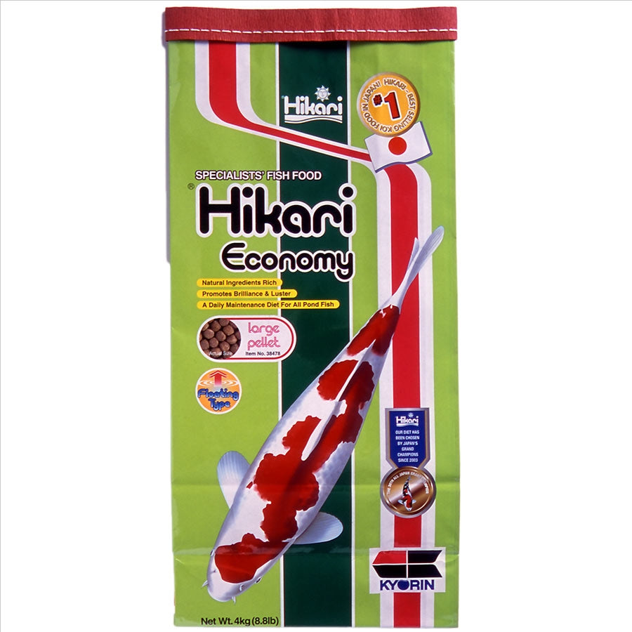 Hikari Economy Large Pellet 4kg - Goldfish and Koi