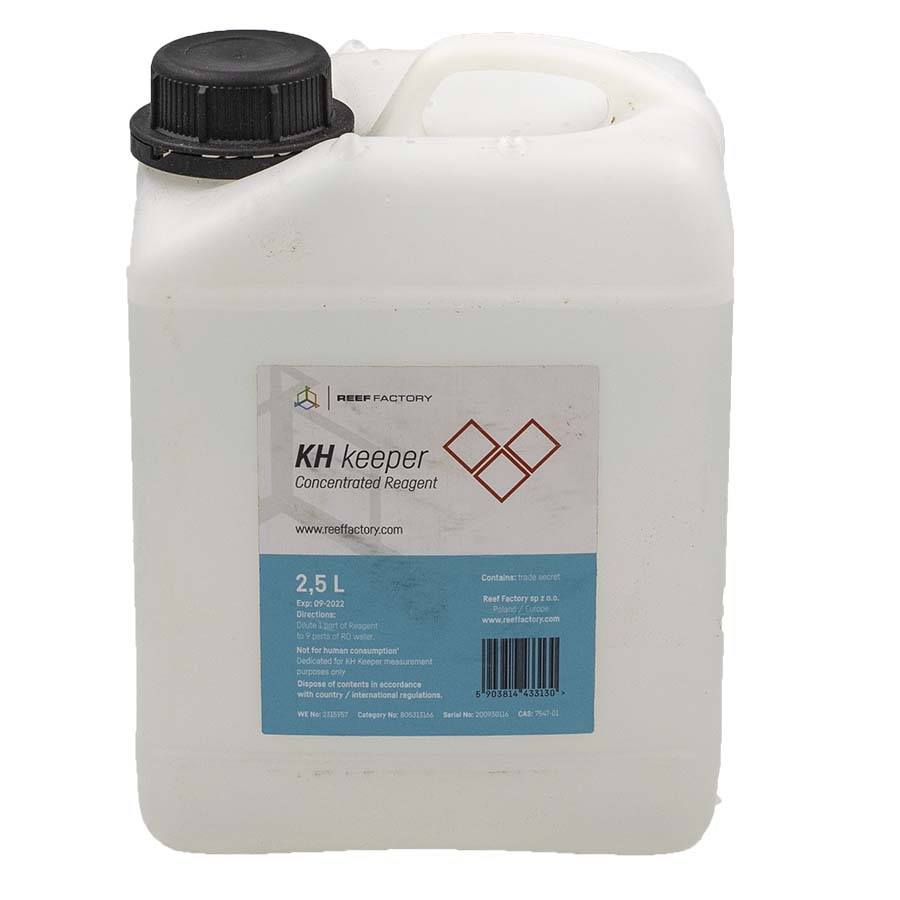 Reef Factory 2.5 Litre Reagent for KH Keeper