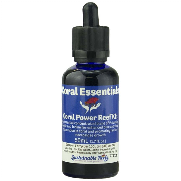 Coral Essentials Coral Power KI3 50ml Potassium Iodide and Iodine Bl