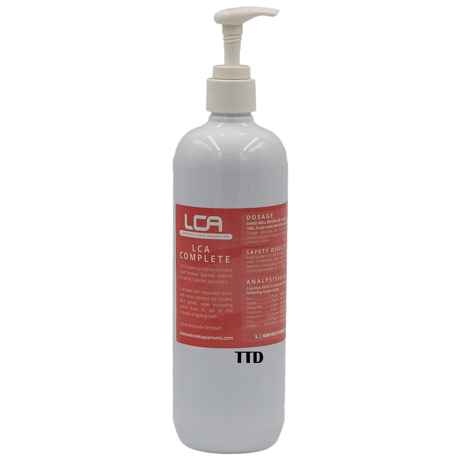 LCA All in One 250ml Low Tech Complete Liquid Fertiliser - Liverpool Creek Aquariums