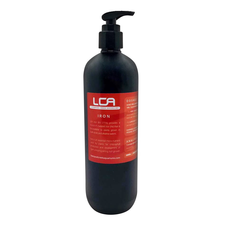 LCA Iron (DTPA) 500ml Formula Fertiliser - Liverpool Creek Aquariums
