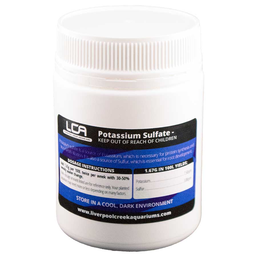 LCA Potassium Sulphate 250g Plant Fertiliser - Liverpool Creek Aquariums