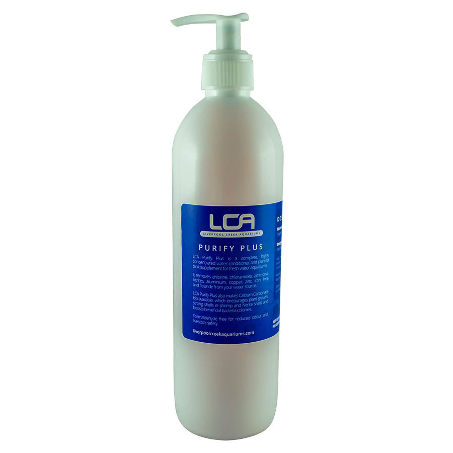 LCA Purify Plus 500ml - Water Conditioner - Liverpool Creek Aquariums