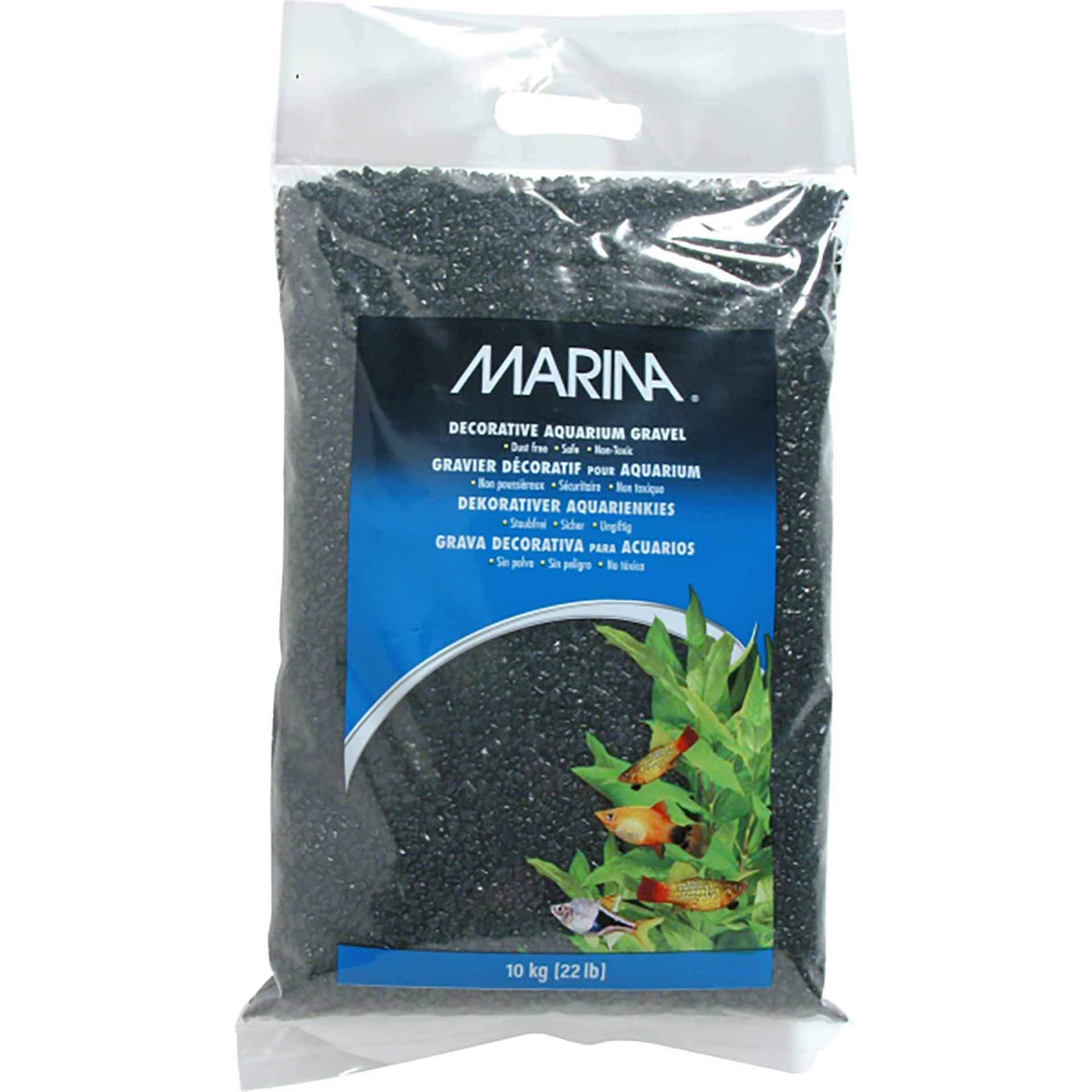 Marina Gravel Black 10kg**