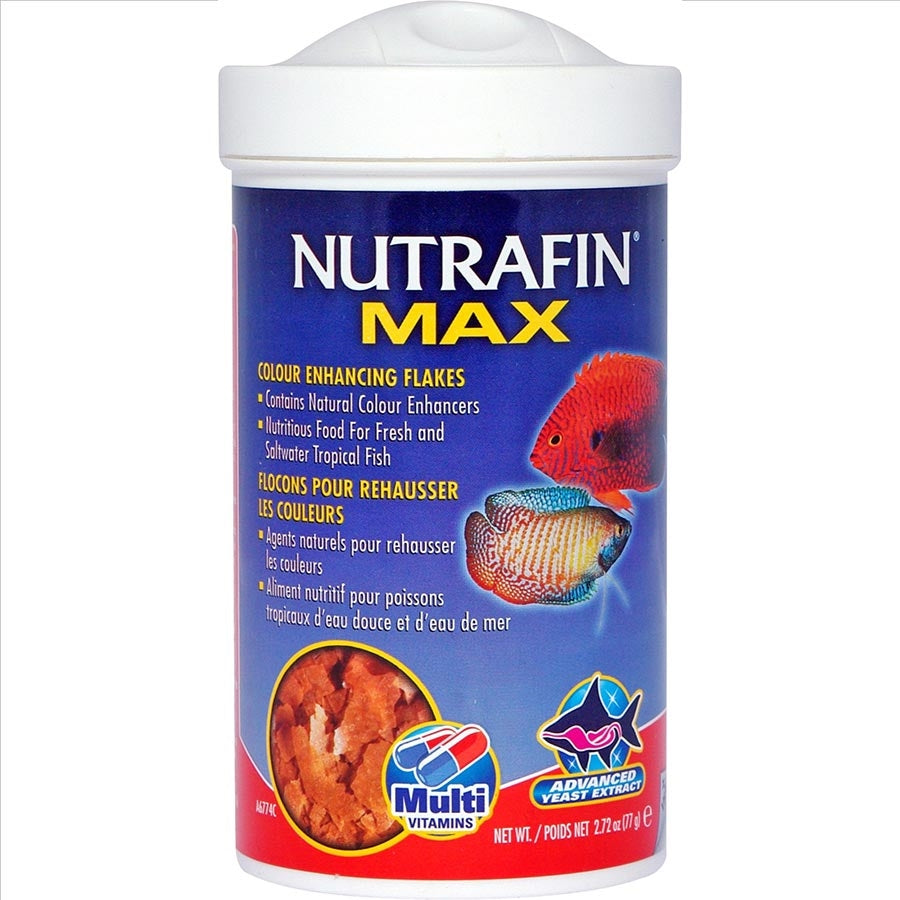 Nutrafin Max Tropical Colour Enhance Flakes - 77g