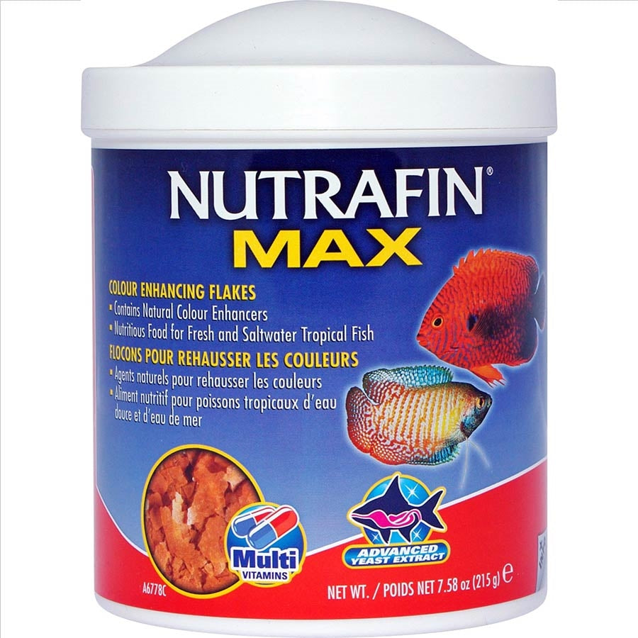 Nutrafin Max Tropical Colour Enhance Flakes - 215g