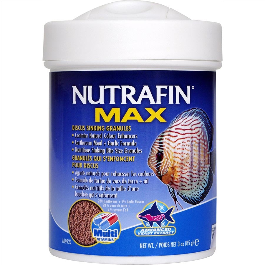 Nutrafin Max Discus Sinking Granules 85g Fish Food