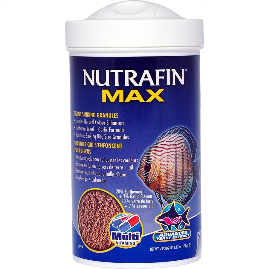 Nutrafin Max Discus Sinking Granules 175g Fish Food
