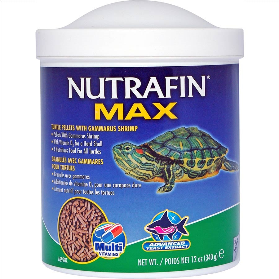 Nutrafin Max Turtle Pellets With Gammarus Shrimp 340g