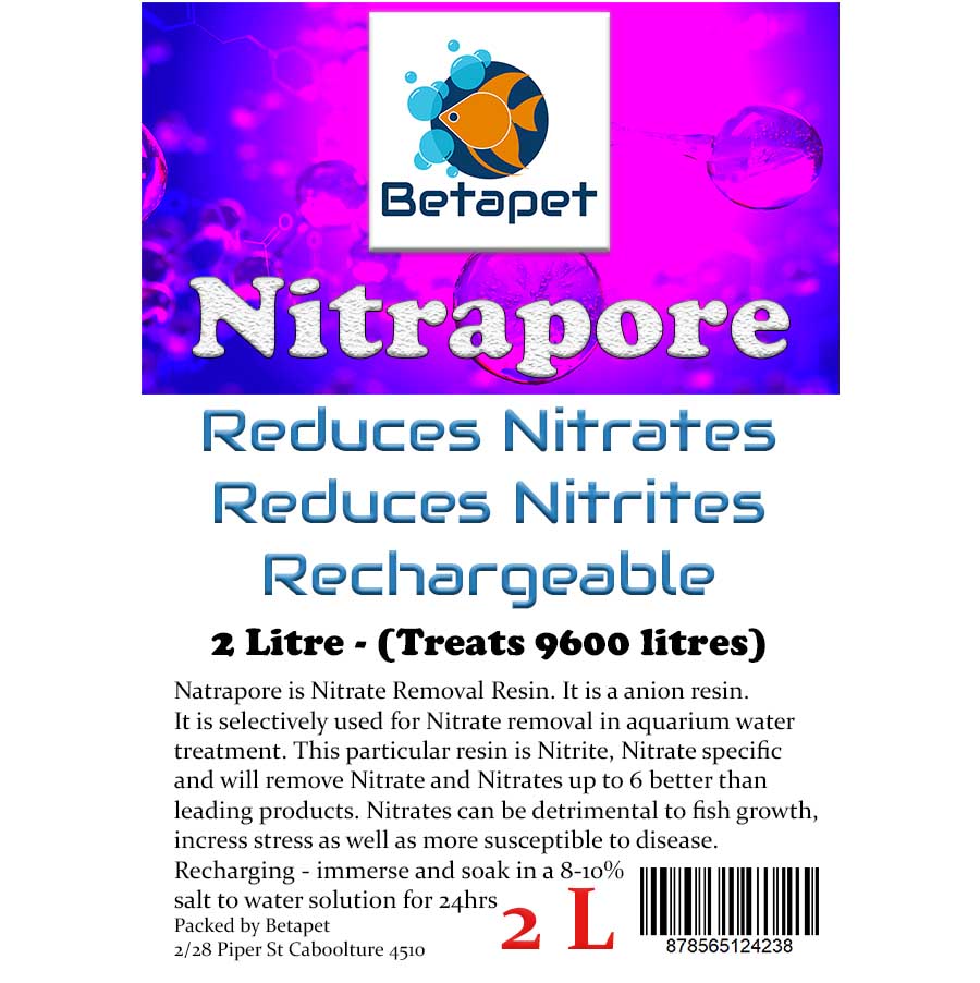 Betapet Nitrapore 2 Litre Nitrate Reducing Resin