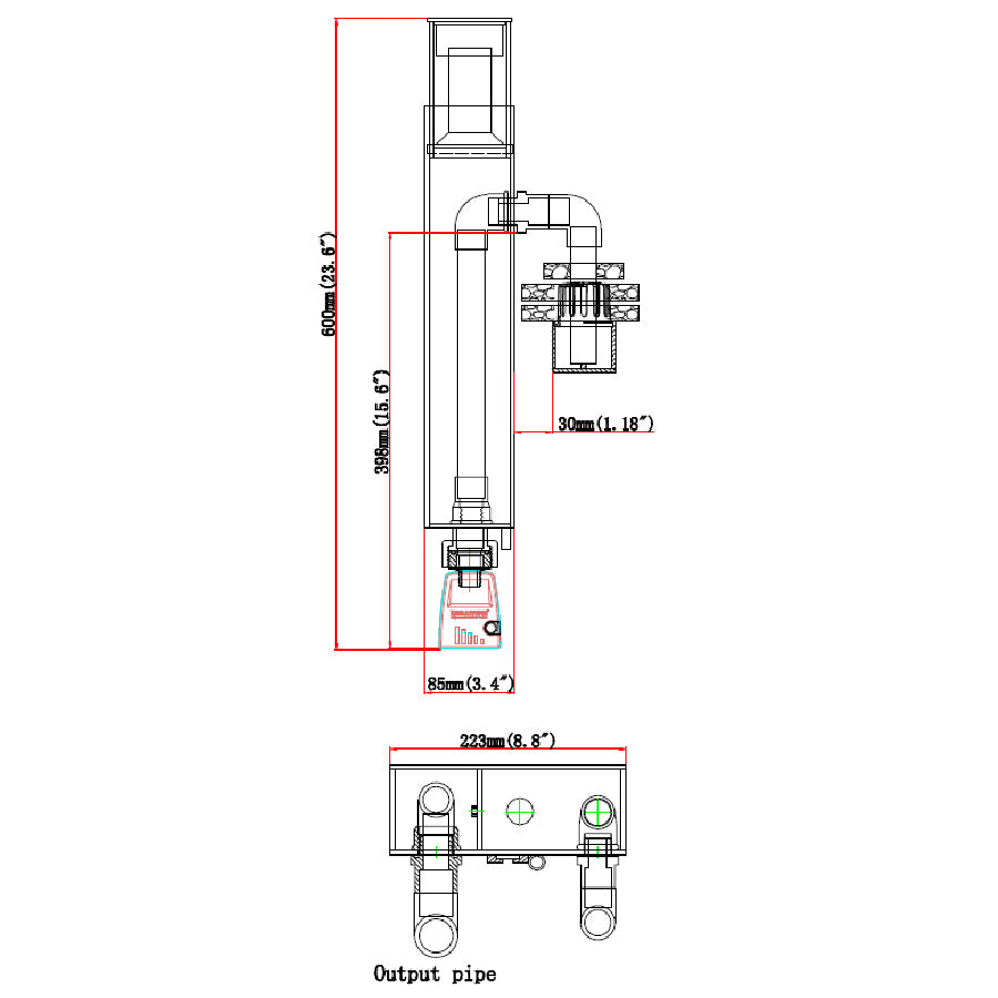 OCTO 1000-HOB Hang-on Skimmer