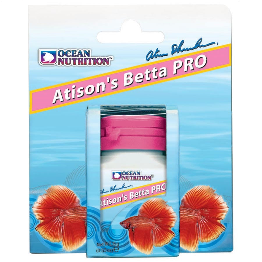 Ocean Nutrition Atisons Betta Pro Fish Food 15g Pellet