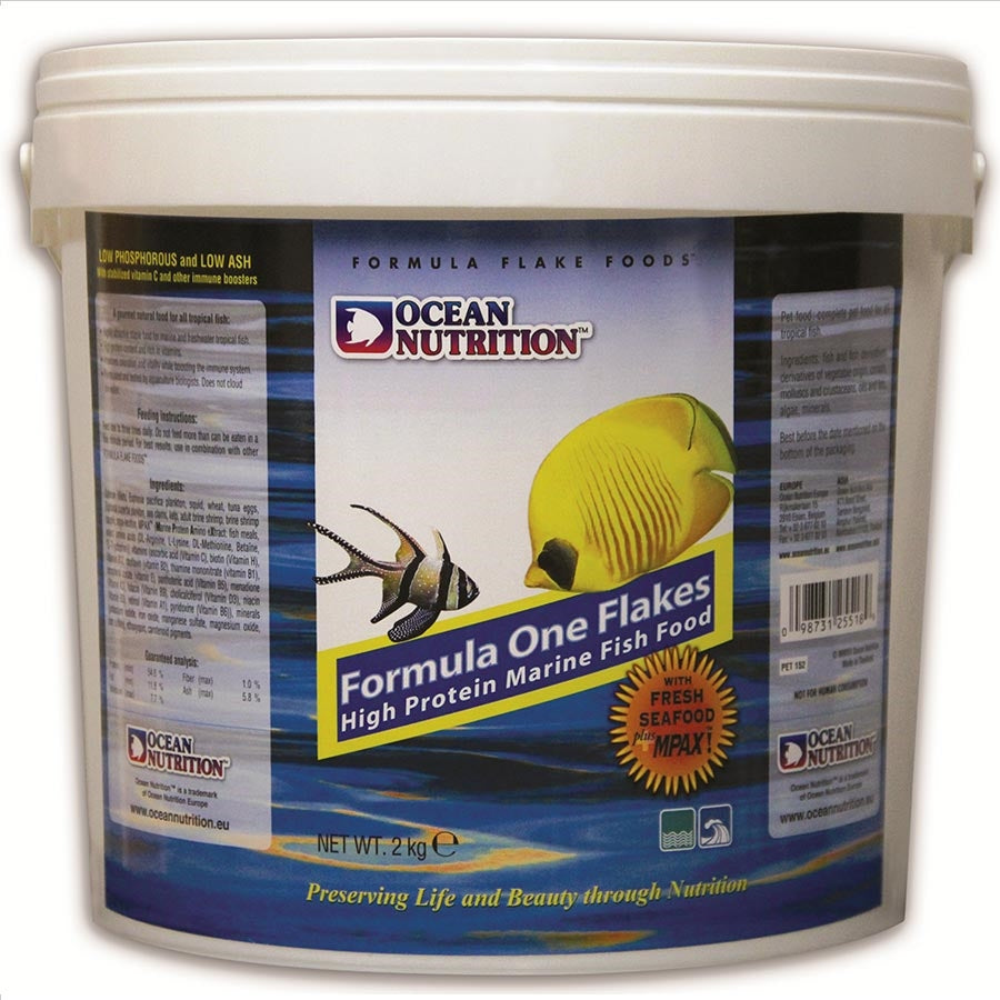Ocean Nutrition Formula One Flake 2kg Bucket