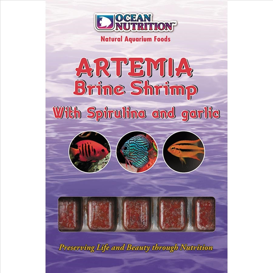Ocean Nutrition Frozen Brine With Spirulina &amp; Garlic - In Store Pick up only!