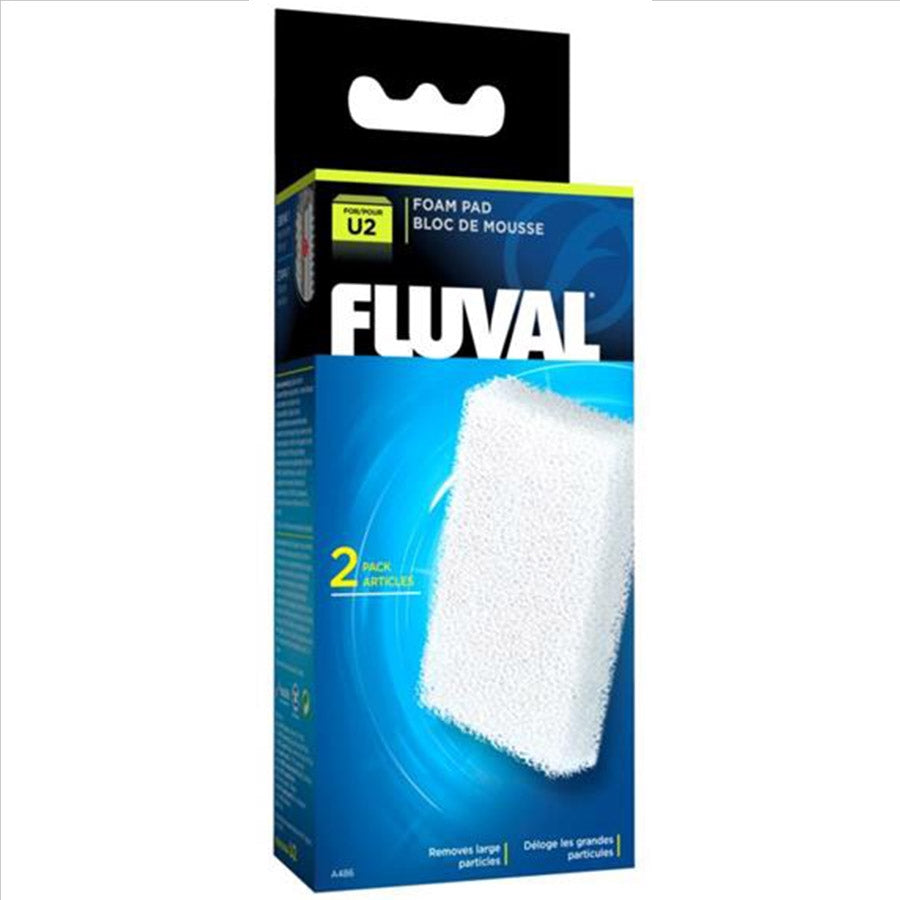 Fluval U2 Internal Filter Replacement Foam Sponge 2 Pack